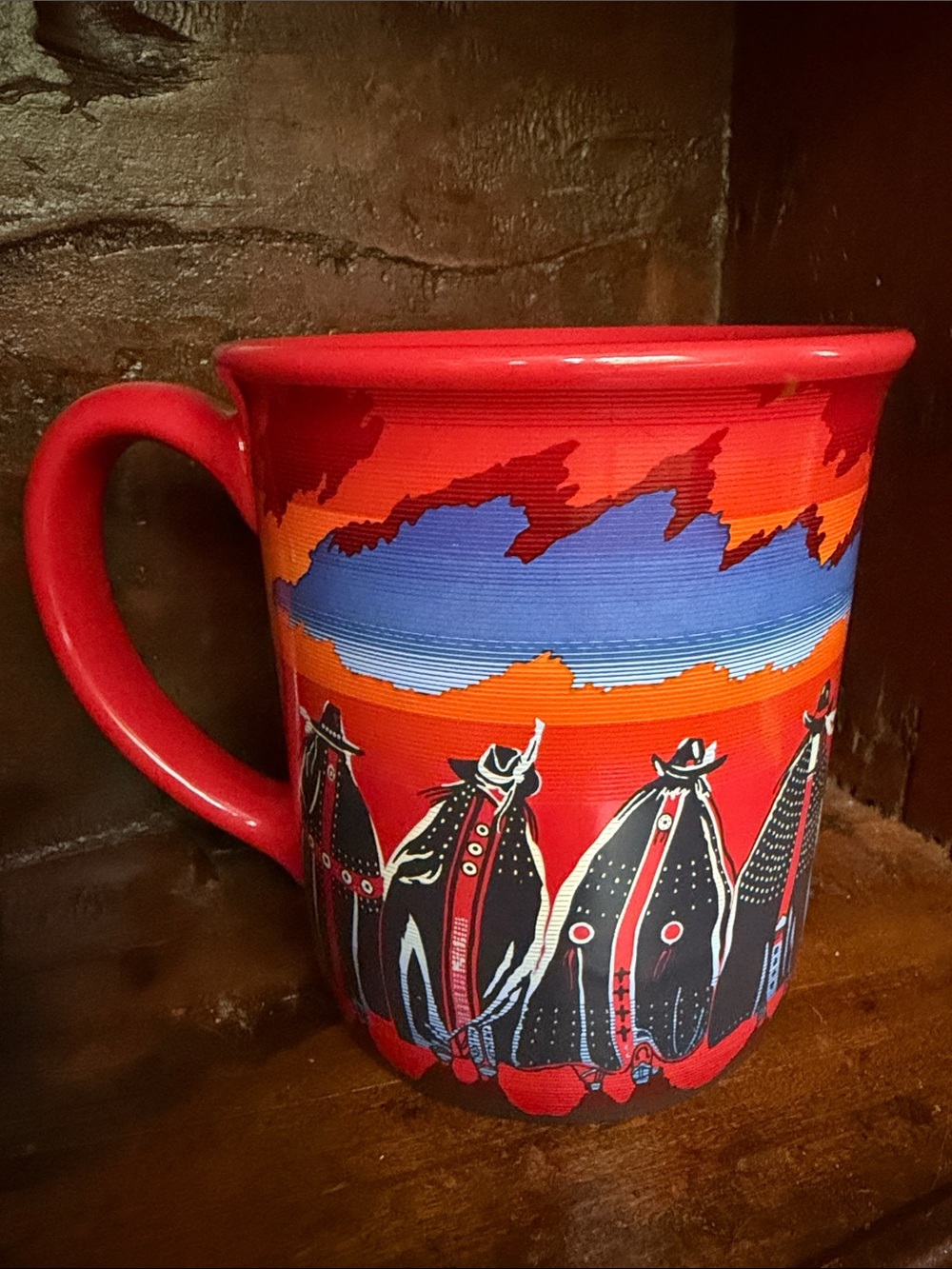 Pendleton Rodeo Sisters Oversized Ceramic Mug Collectible